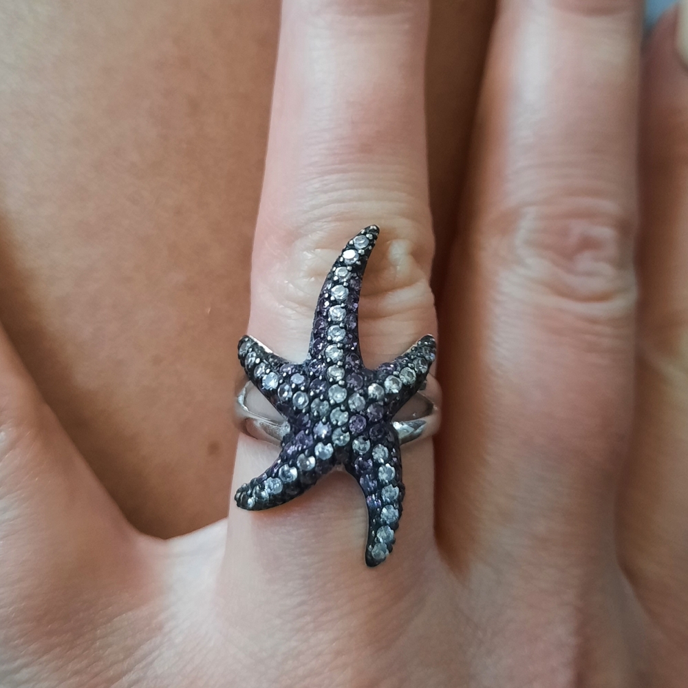 Like new starfish 925 ring sz 7